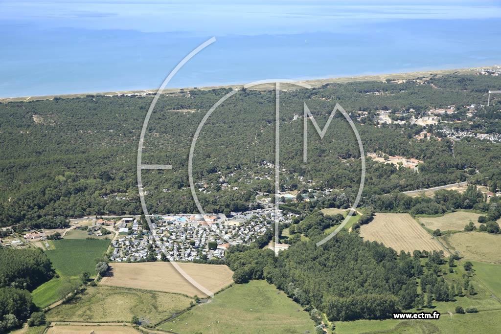 Photo arienne de Saint-Hilaire-de-Riez (la Porte de Baisse)