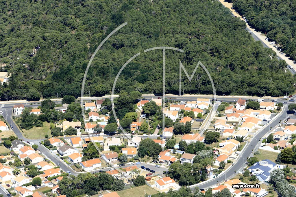 Photo arienne de Saint-Hilaire-de-Riez (la Touche)