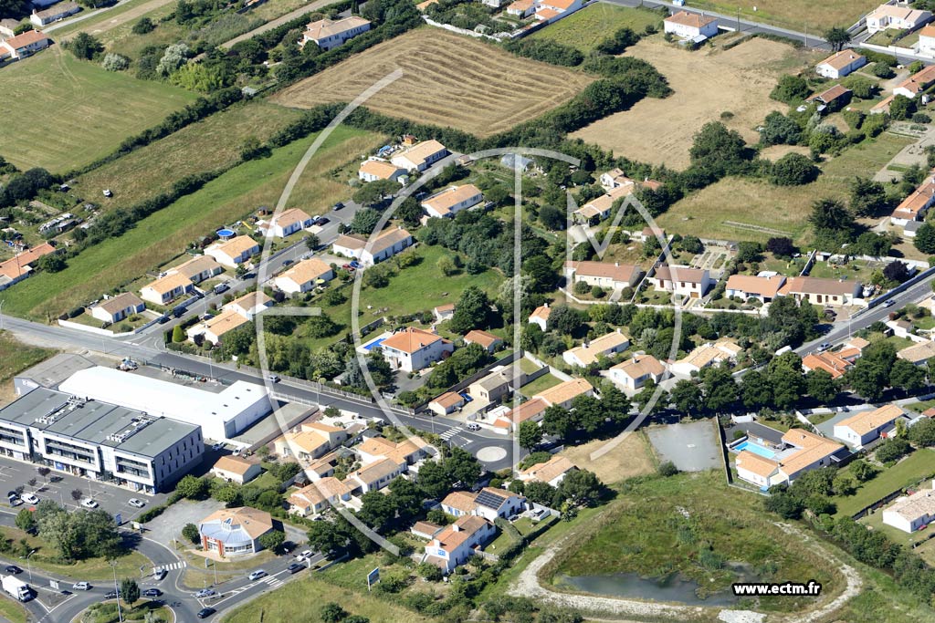 Photo arienne de Saint-Hilaire-de-Riez (le Bon Puits)