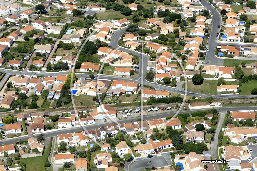 Photo arienne de Saint-Hilaire-de-Riez (le grand Verger)