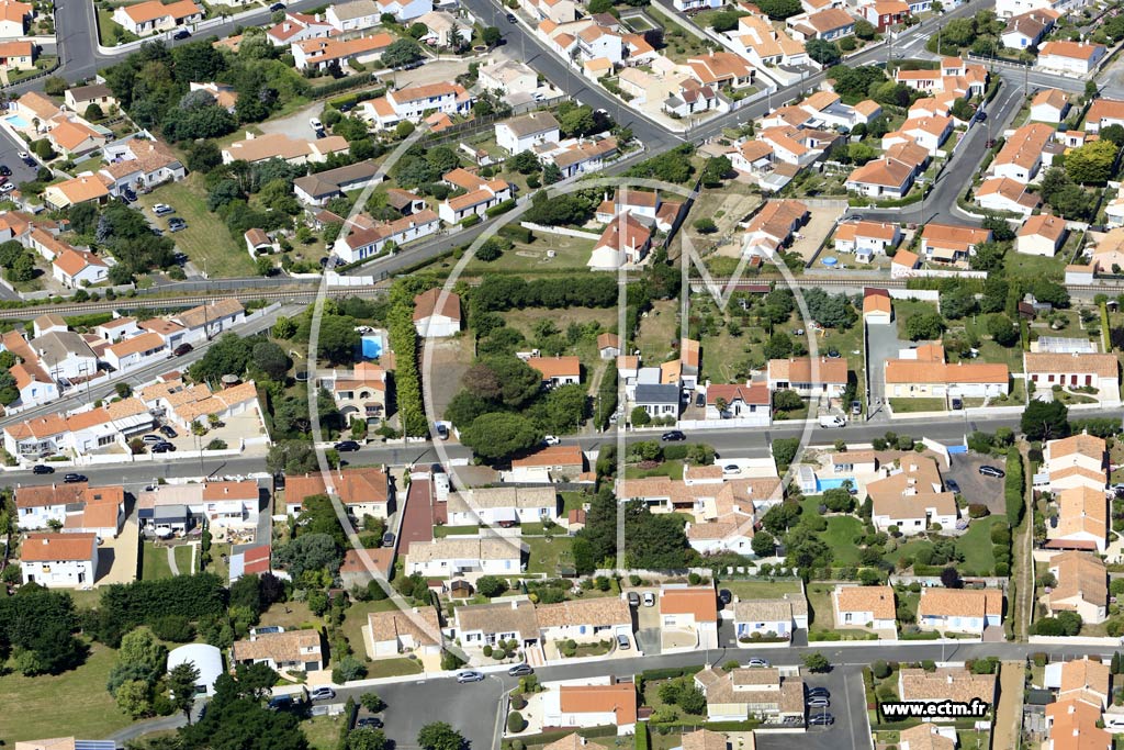 Photo arienne de Saint-Hilaire-de-Riez (le grand Verger)