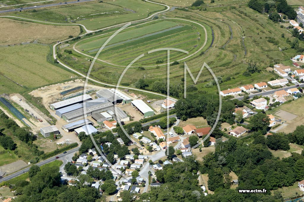 Photo arienne de Saint-Hilaire-de-Riez (le Grollier)