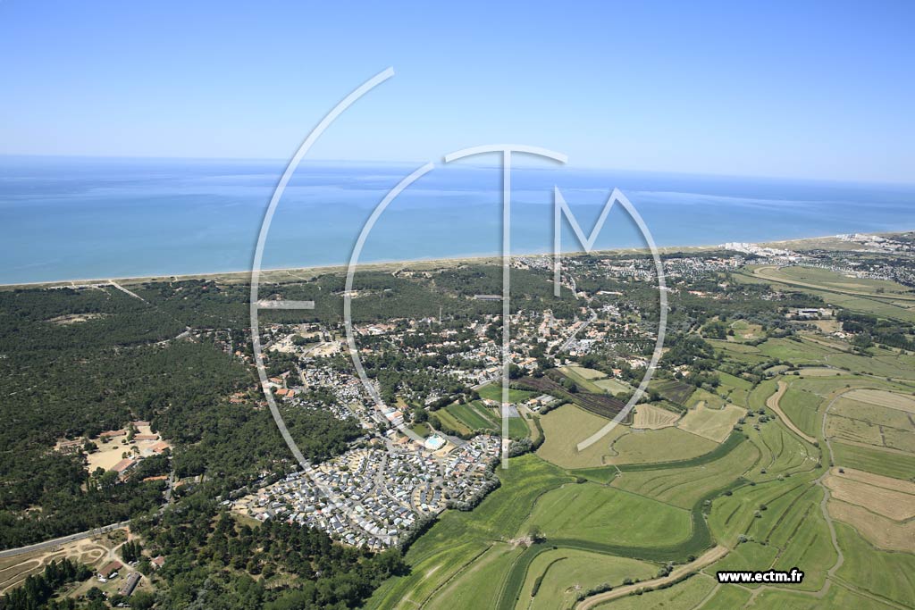 Photo arienne de Saint-Hilaire-de-Riez (le Pare Prneau)