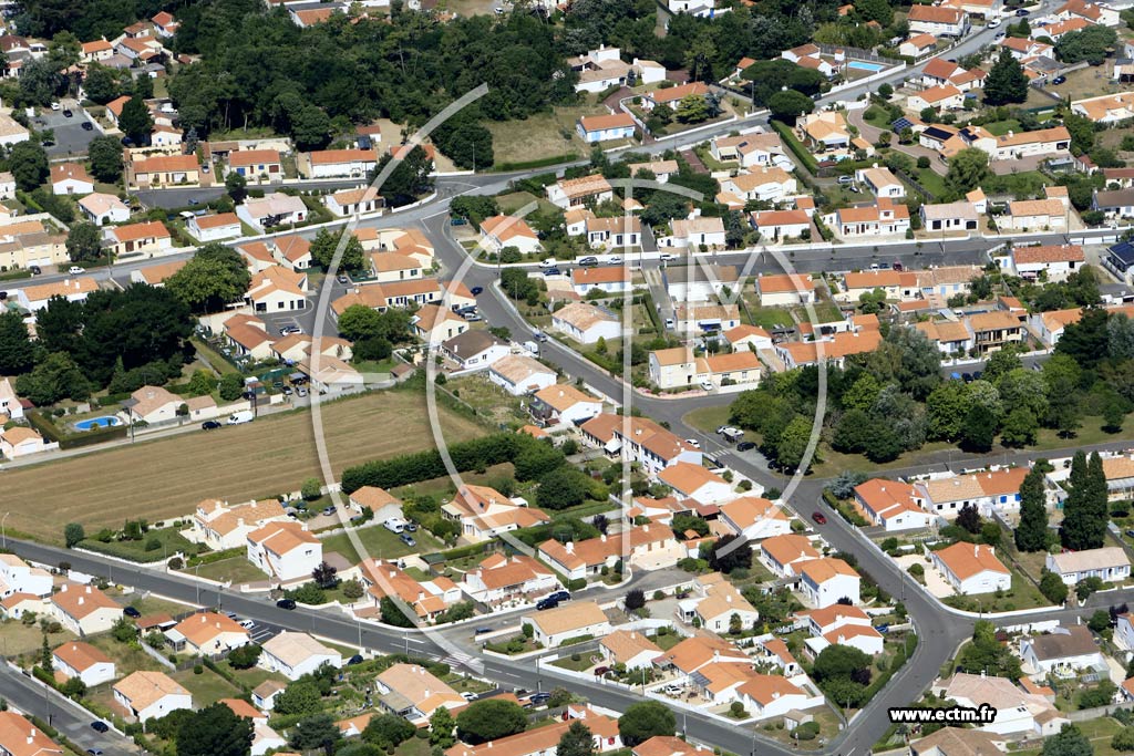Photo arienne de Saint-Hilaire-de-Riez (le Poudroux)