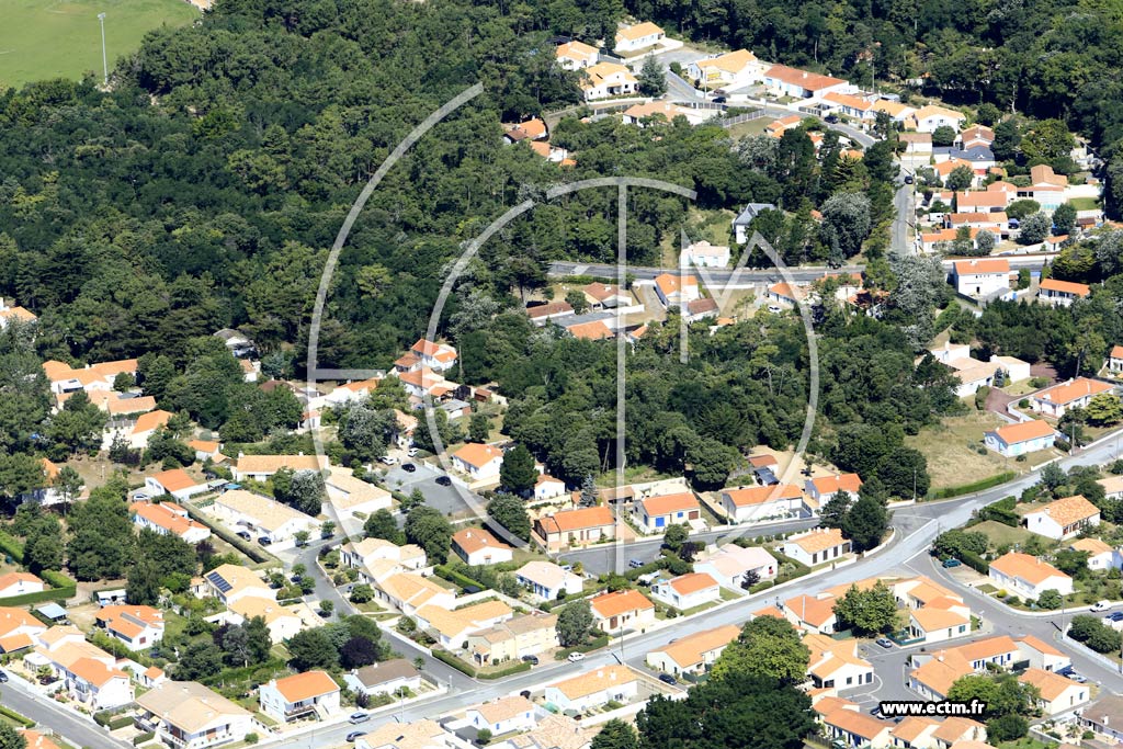 Photo arienne de Saint-Hilaire-de-Riez (le Poudroux)