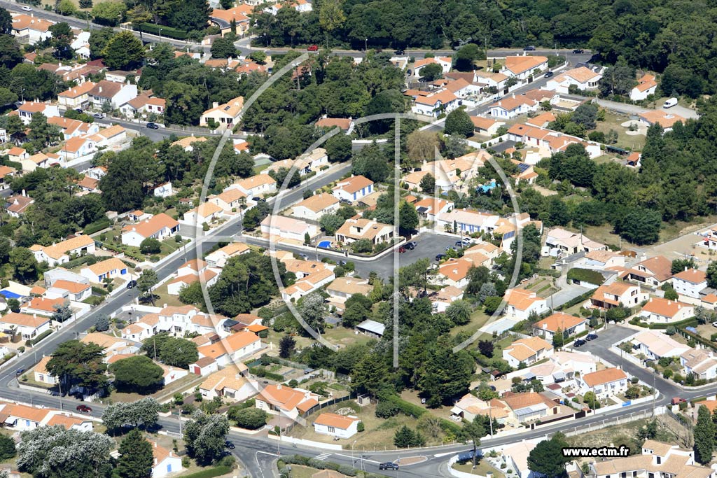 Photo arienne de Saint-Hilaire-de-Riez (le Poudroux)