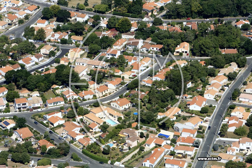 Photo arienne de Saint-Hilaire-de-Riez (le Poudroux)