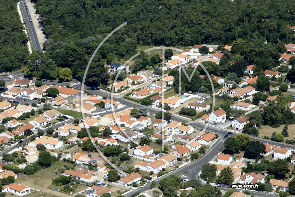 Photo arienne de Saint-Hilaire-de-Riez (le Poudroux)