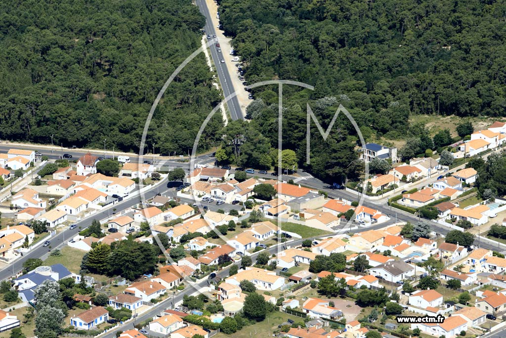 Photo arienne de Saint-Hilaire-de-Riez (le Poudroux)