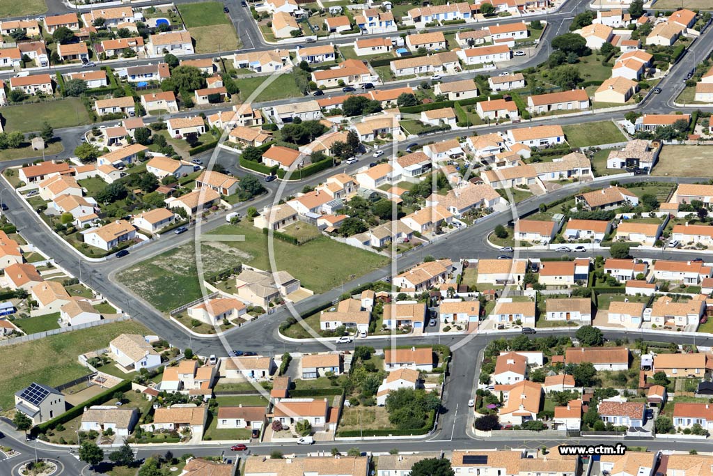 Photo arienne de Saint-Hilaire-de-Riez (le Tamarin)