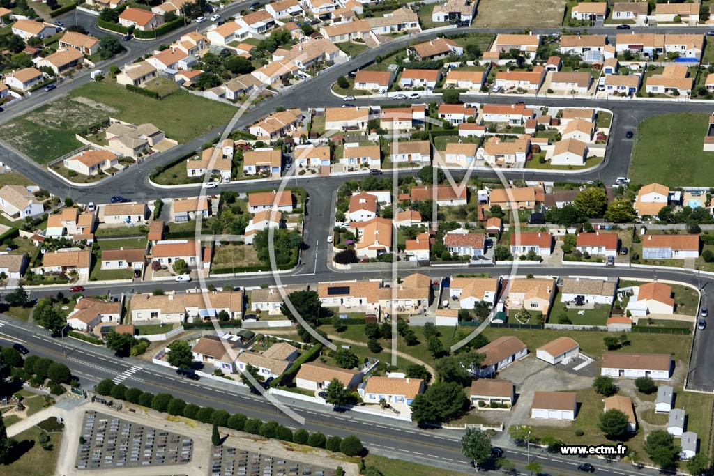 Photo arienne de Saint-Hilaire-de-Riez (le Tamarin)