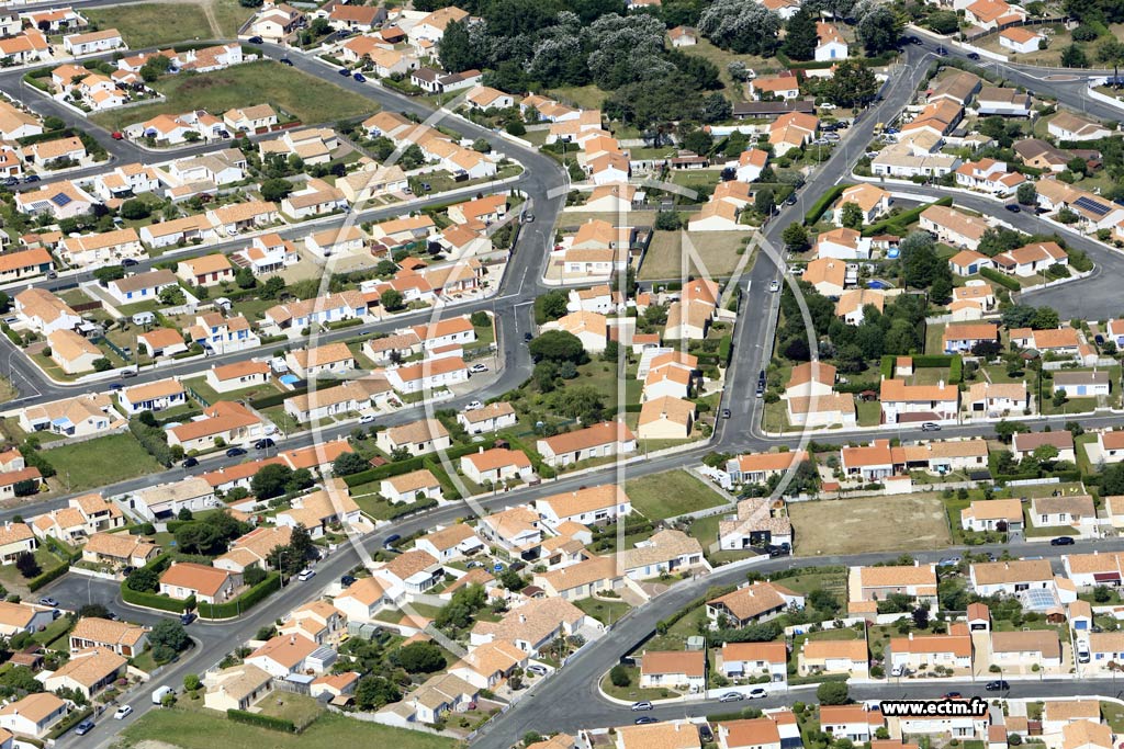 Photo arienne de Saint-Hilaire-de-Riez (le Tamarin)