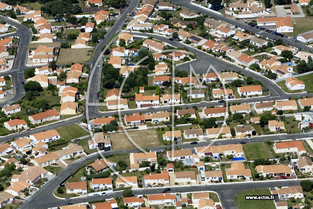 Photo arienne de Saint-Hilaire-de-Riez (le Tamarin)