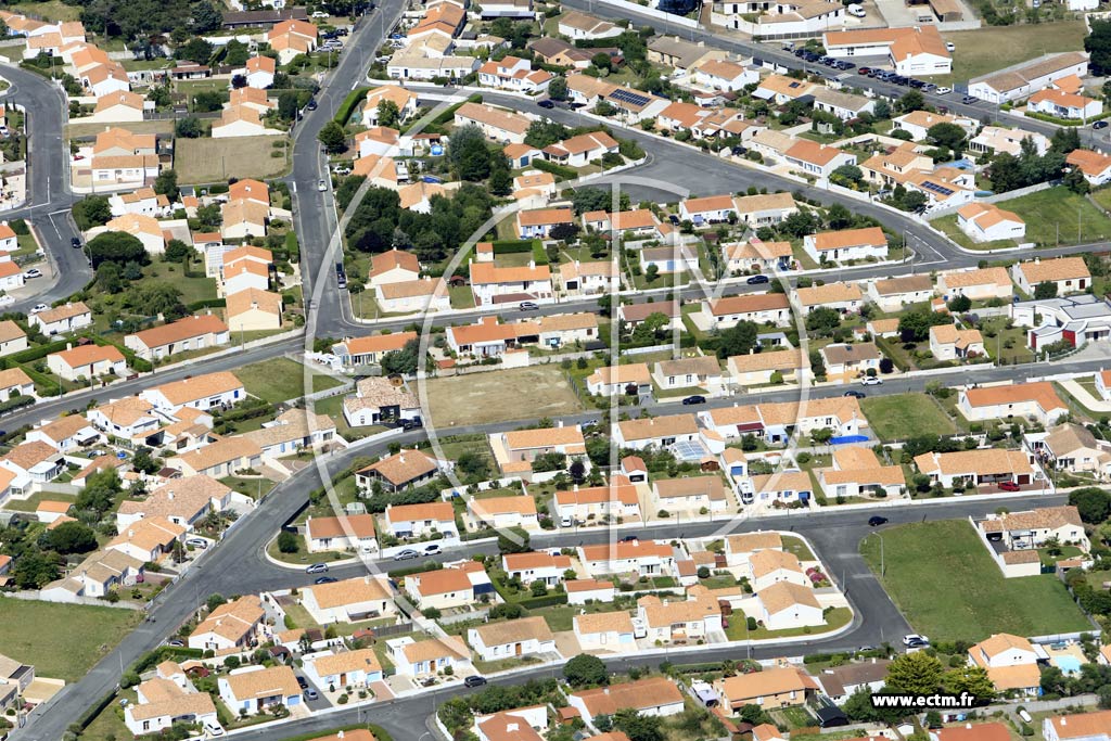 Photo arienne de Saint-Hilaire-de-Riez (le Tamarin)
