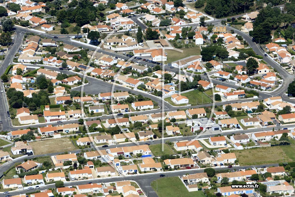 Photo arienne de Saint-Hilaire-de-Riez (le Tamarin)