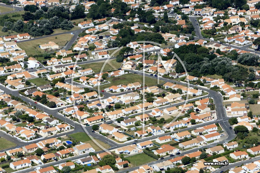 Photo arienne de Saint-Hilaire-de-Riez (le Tamarin)