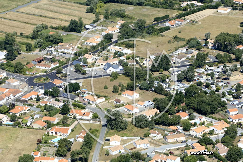 Photo arienne de Saint-Hilaire-de-Riez (les Boues)