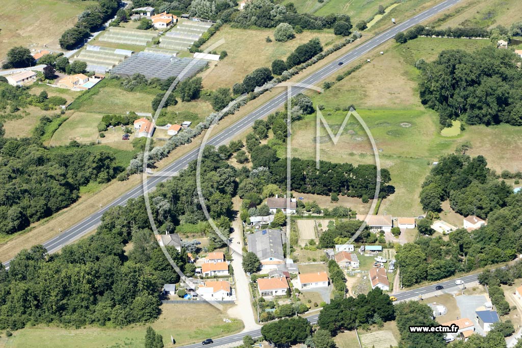 Photo arienne de Saint-Hilaire-de-Riez (les Cosses)