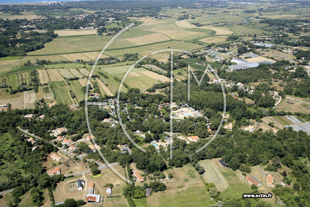Photo arienne de Saint-Hilaire-de-Riez (les Hommeaux)