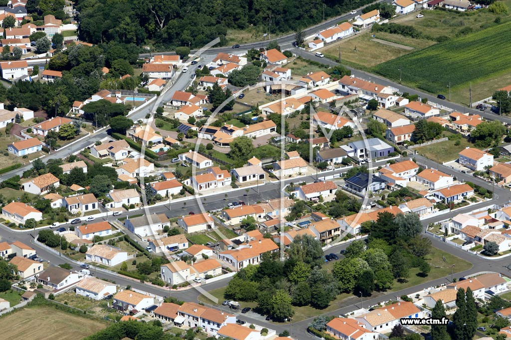 Photo arienne de Saint-Hilaire-de-Riez (les Mines)