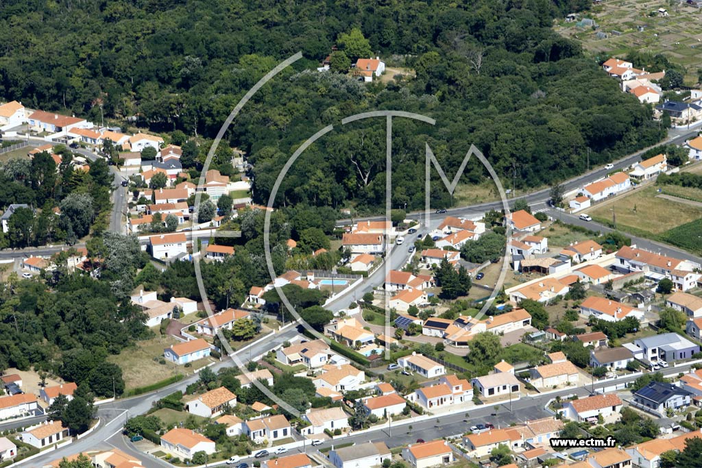 Photo arienne de Saint-Hilaire-de-Riez (les Mines)
