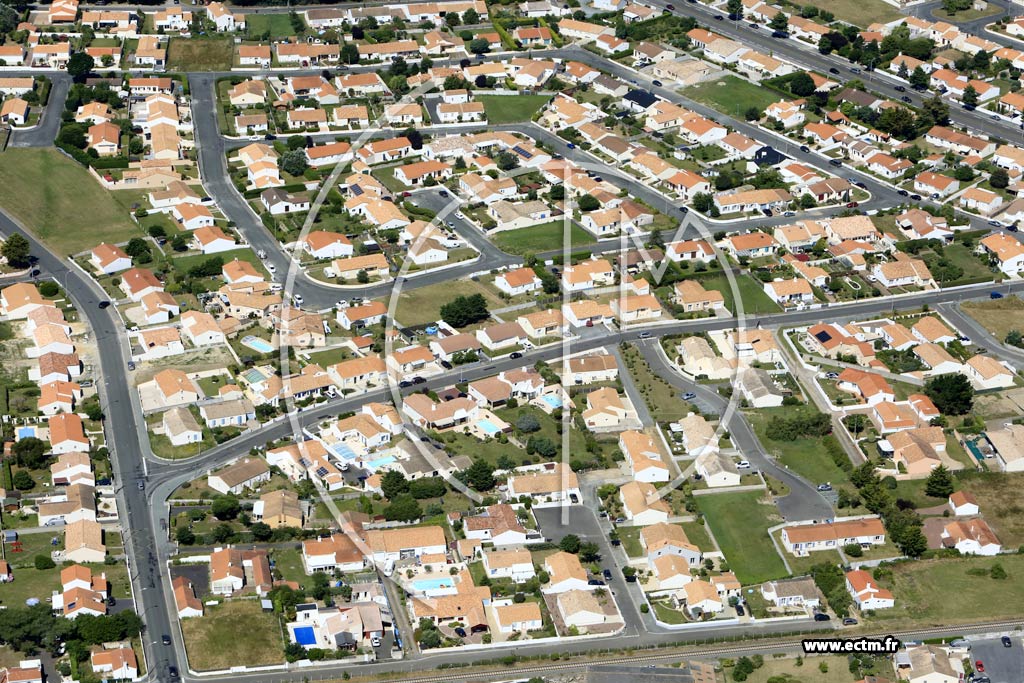 Photo arienne de Saint-Hilaire-de-Riez (les Noues)