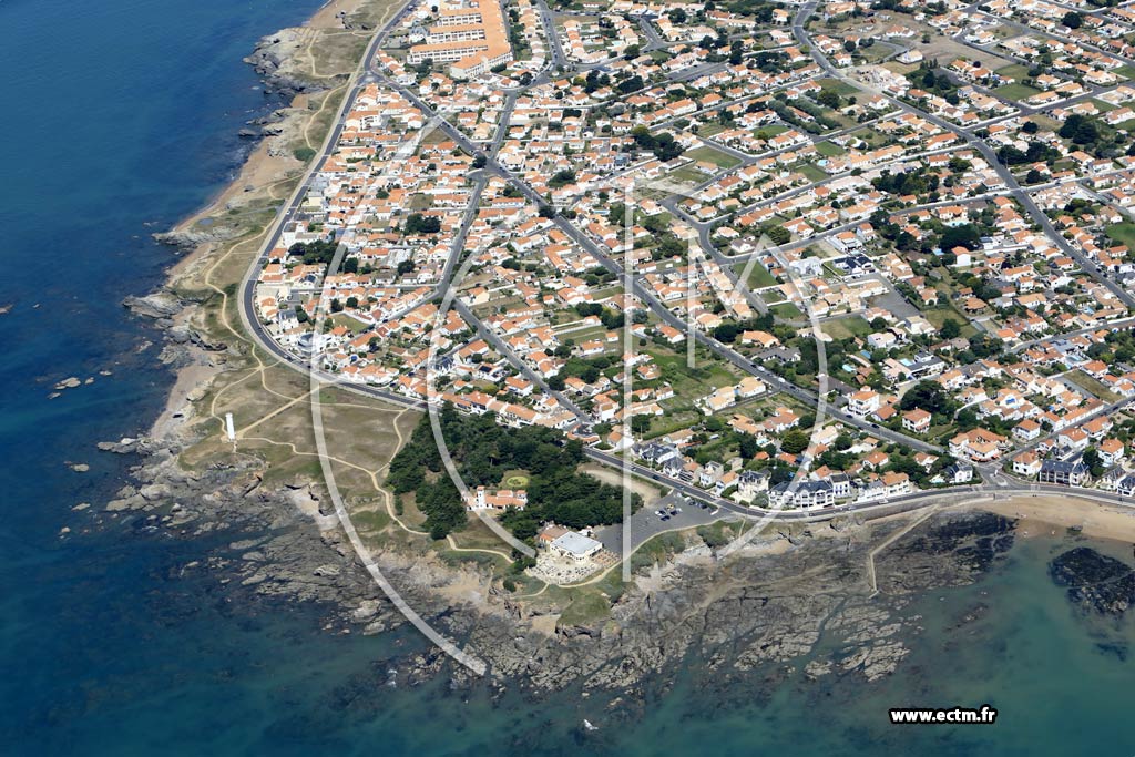 Photo arienne de Saint-Hilaire-de-Riez (Pointe de Grosse Terre)
