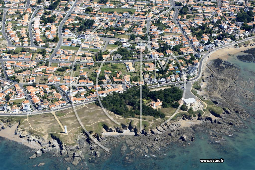 Photo arienne de Saint-Hilaire-de-Riez (Pointe de Grosse Terre)