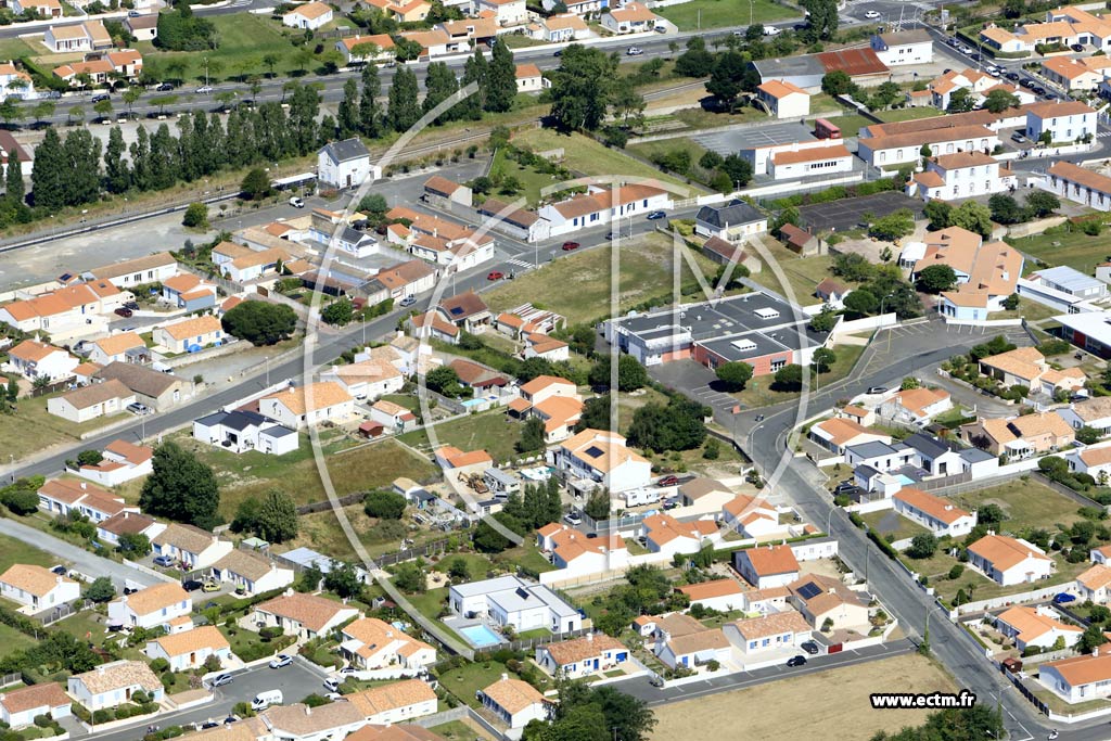 Photo arienne de Saint-Hilaire-de-Riez (Pr-Bacle)