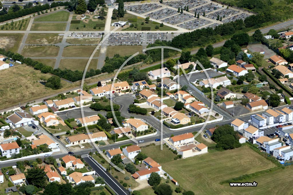 Photo arienne de Saint-Hilaire-de-Riez (Pr-Bacle)