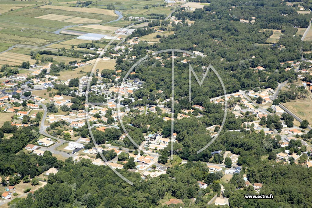 Photo arienne de Saint-Hilaire-de-Riez (Rochebonne)