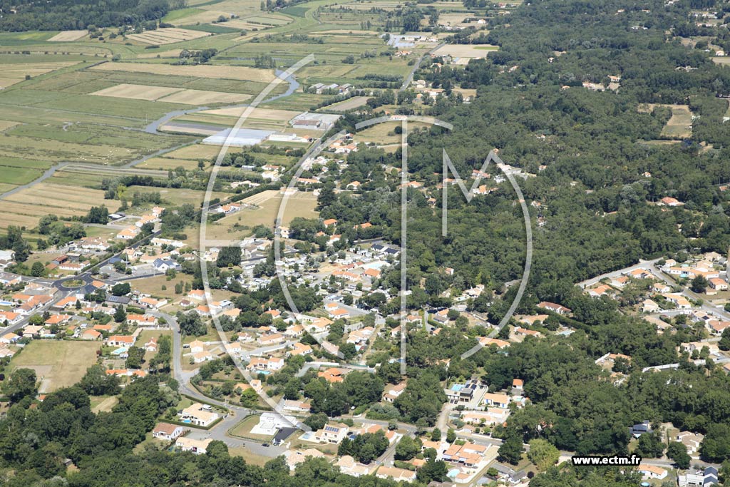 Photo arienne de Saint-Hilaire-de-Riez (Rochebonne)