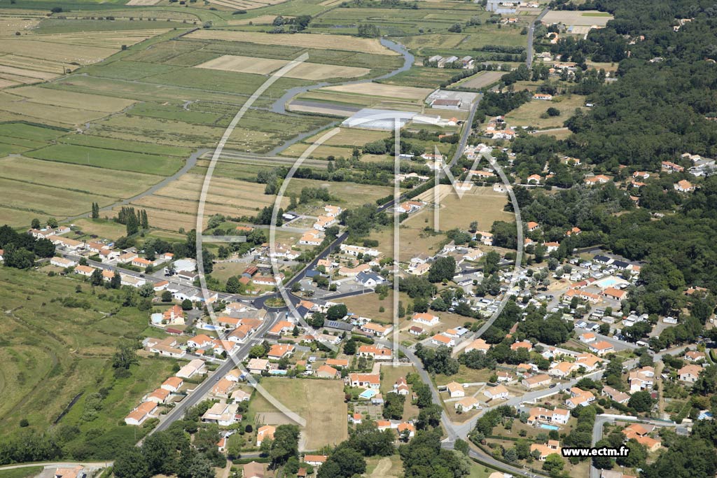 Photo arienne de Saint-Hilaire-de-Riez (Rochebonne)