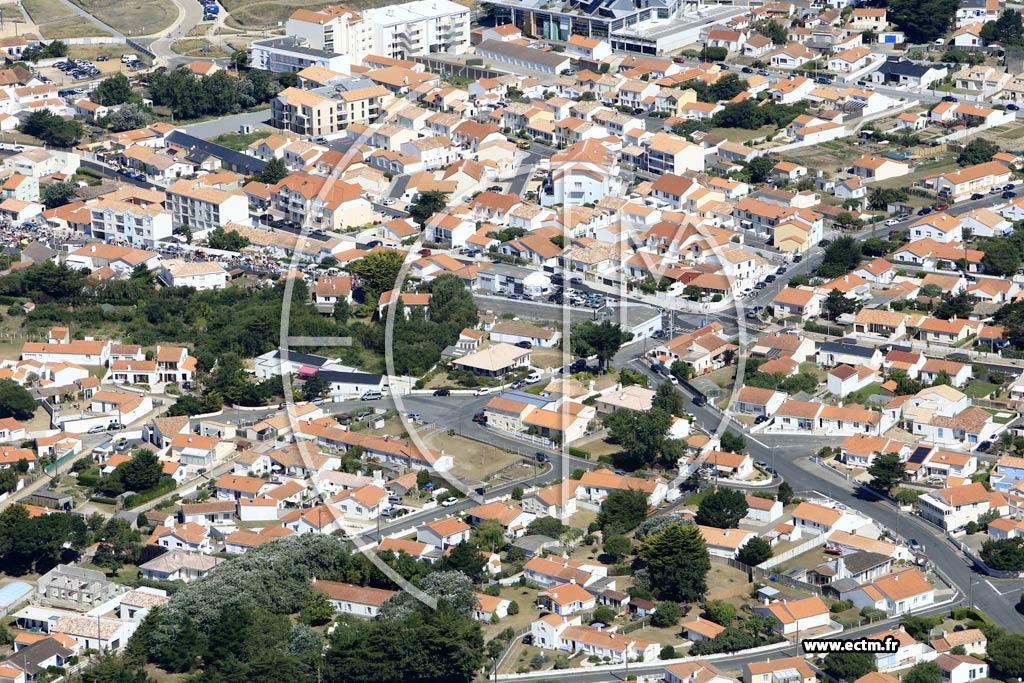 Photo arienne de Saint-Hilaire-de-Riez (Sion-sur-l'Ocan)