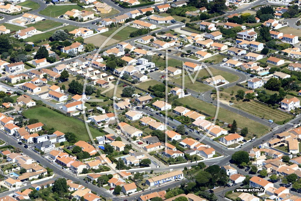 Photo arienne de Saint-Hilaire-de-Riez (Sud)
