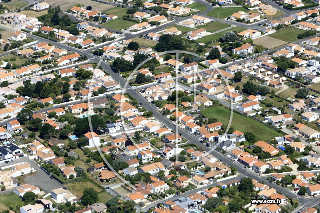 Photo arienne de Saint-Hilaire-de-Riez (Sud)
