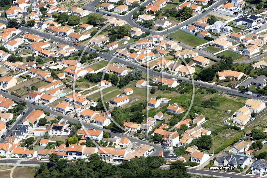 Photo arienne de Saint-Hilaire-de-Riez (Sud)