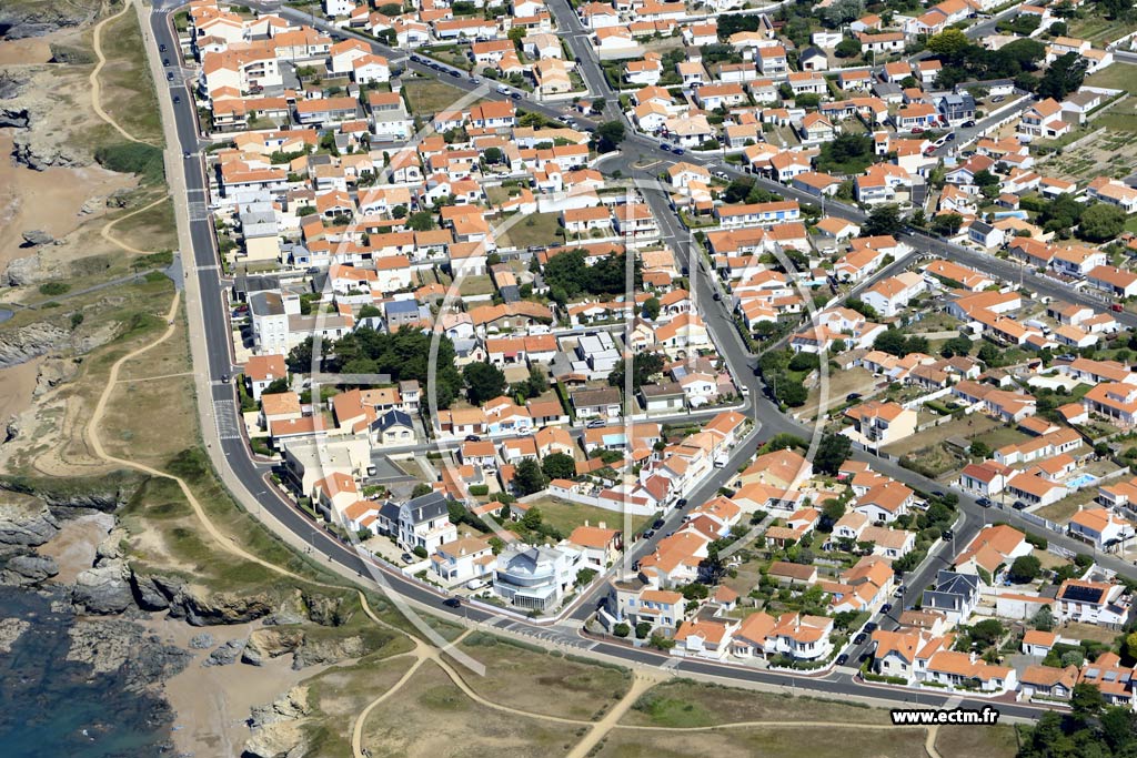 Photo arienne de Saint-Hilaire-de-Riez (Sud)