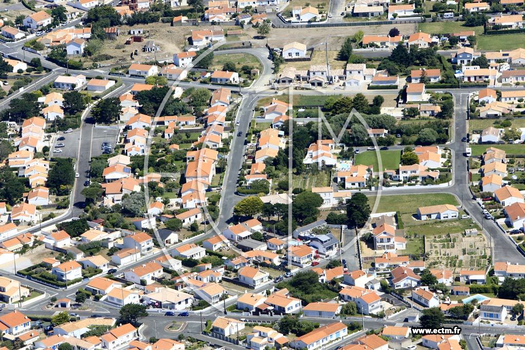 Photo arienne de Saint-Hilaire-de-Riez (Sud)