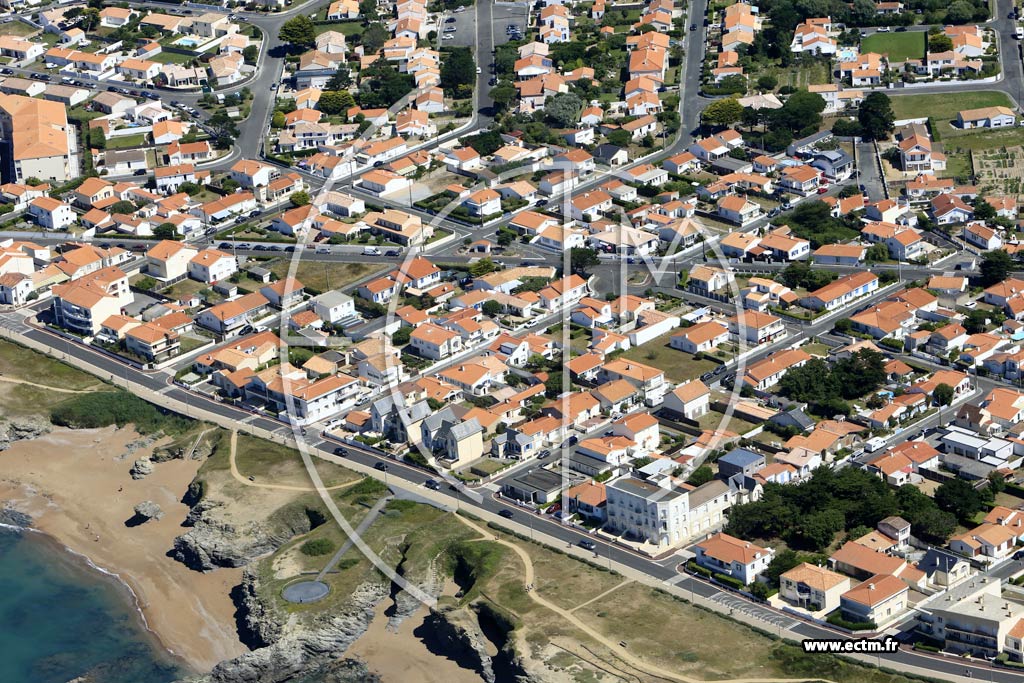 Photo arienne de Saint-Hilaire-de-Riez (Sud)
