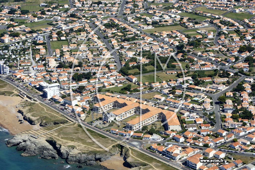 Photo arienne de Saint-Hilaire-de-Riez (Sud)