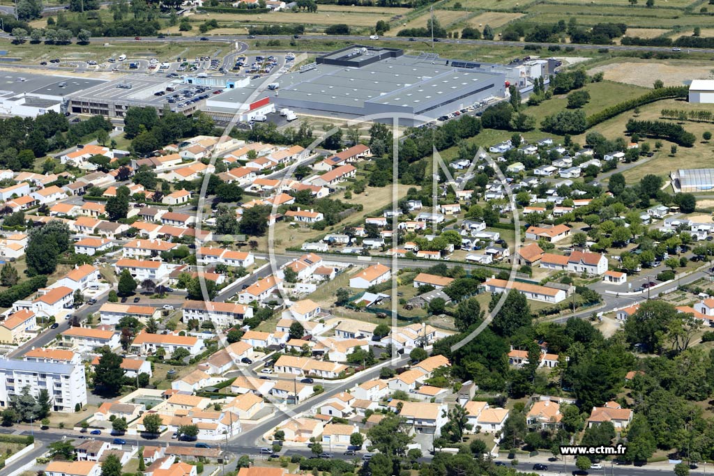 Photo arienne de Saint-Jean-de-Monts (Beau Sjour)