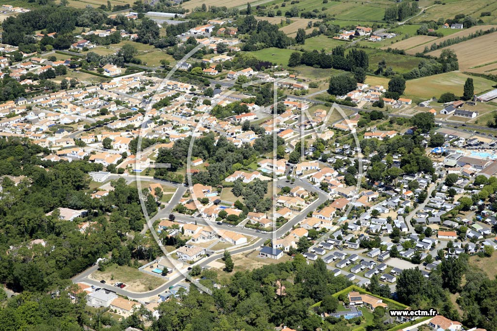 Photo arienne de Saint-Jean-de-Monts (Beaulieu)