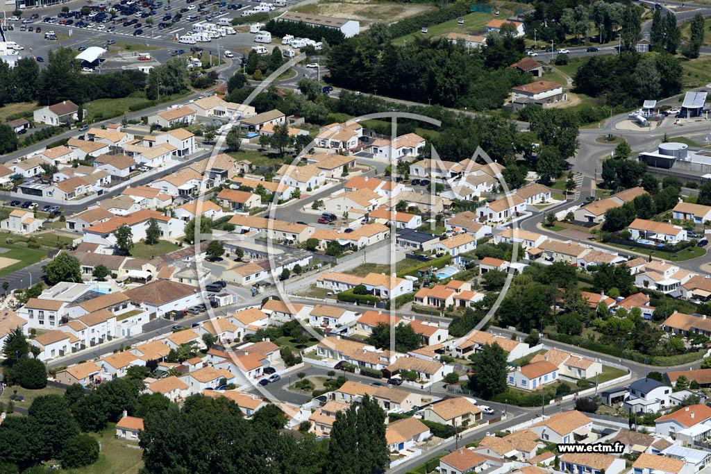 Photo arienne de Saint-Jean-de-Monts (Gatonneau)