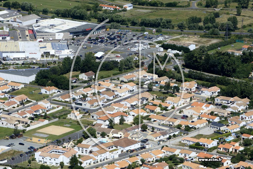 Photo arienne de Saint-Jean-de-Monts (Gatonneau)