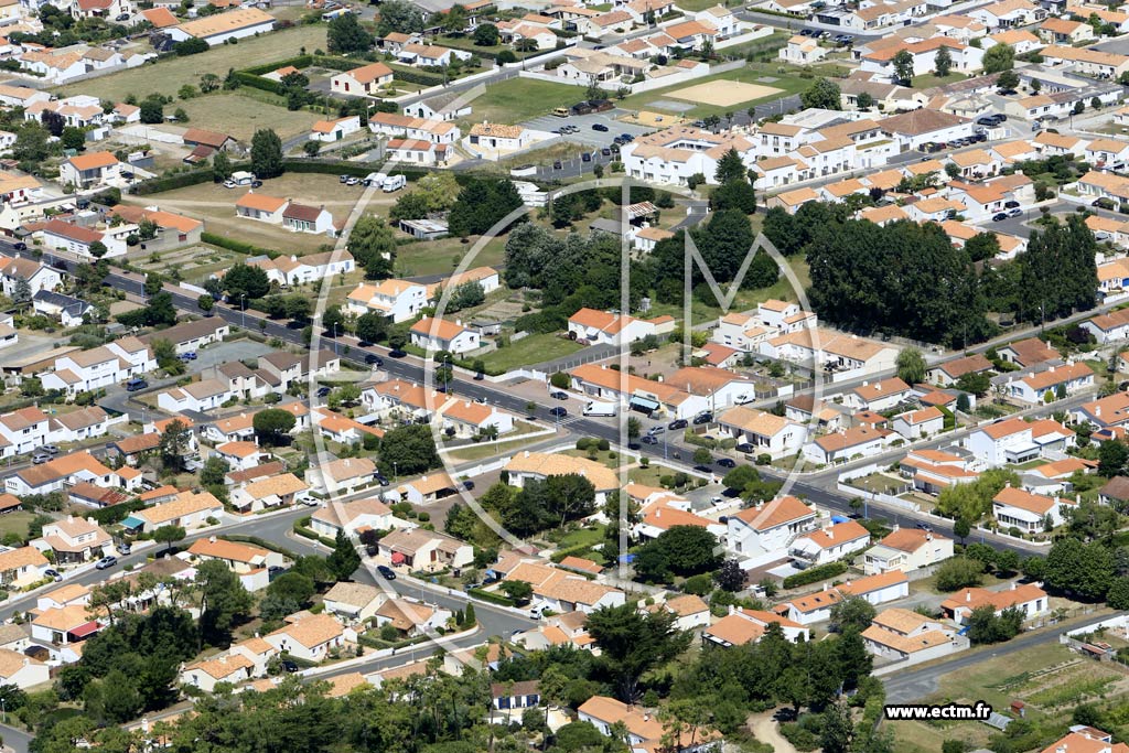 Photo arienne de Saint-Jean-de-Monts (la Garenne)