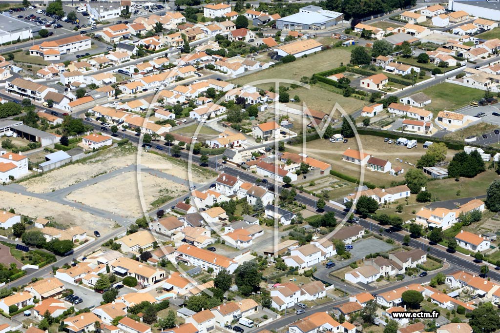 Photo arienne de Saint-Jean-de-Monts (la Garenne)