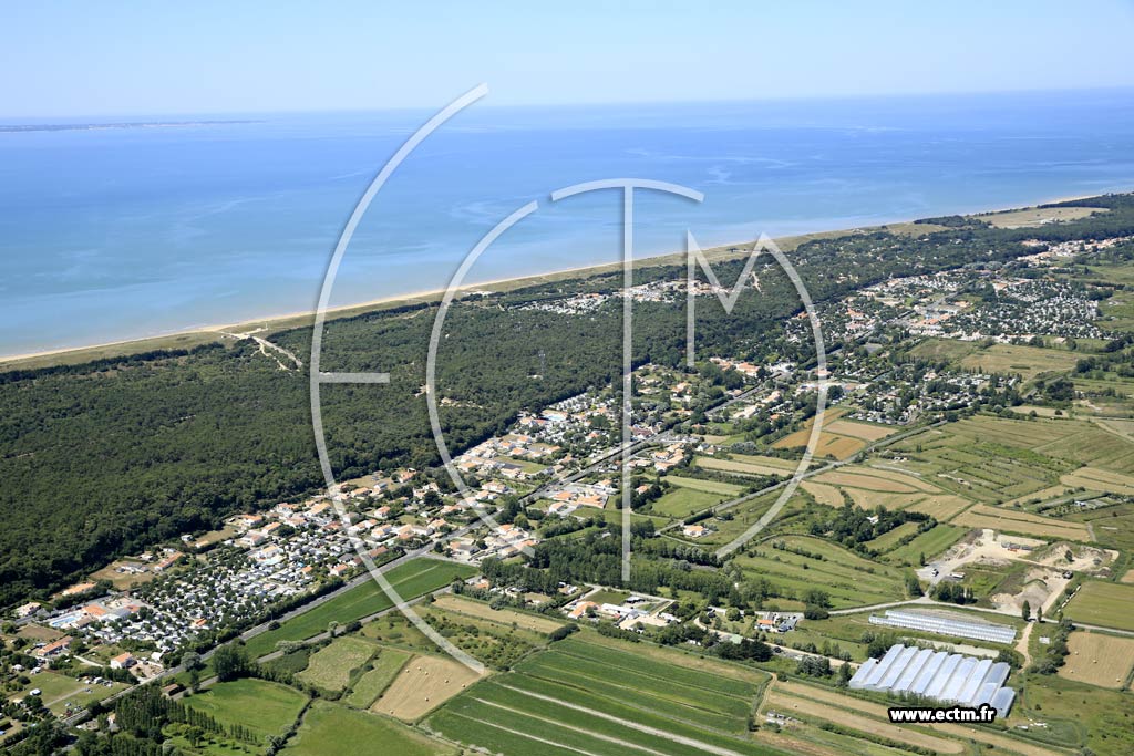 Photo arienne de Saint-Jean-de-Monts (le Fief)