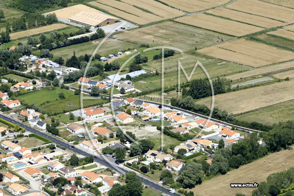 Photo arienne de Saint-Jean-de-Monts (le Pr Moulin)