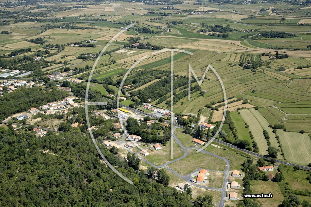 Photo arienne de Saint-Jean-de-Monts (les Fontenelles)